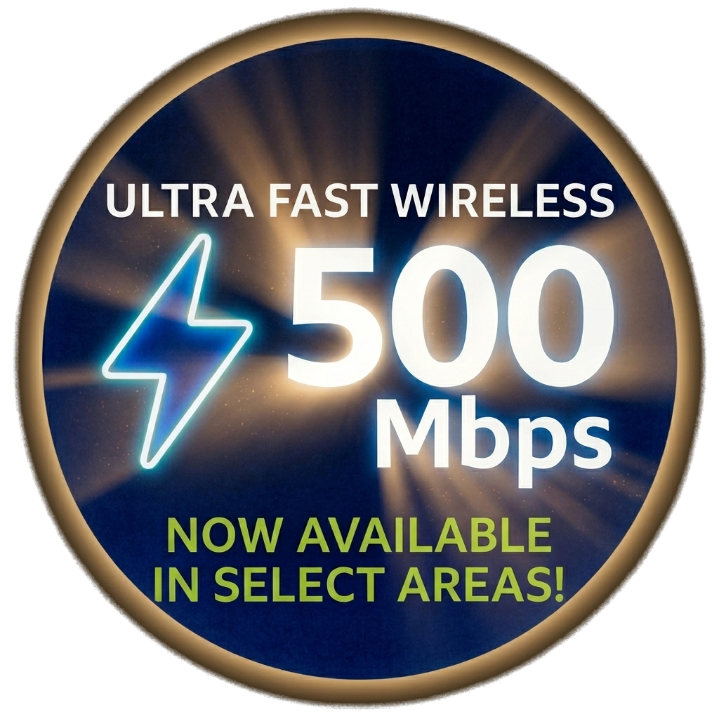 500 Mbps Ultra Fast Wireless